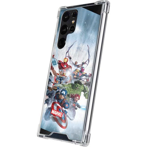 Marvel Avengers Assembled Galaxy S22 Ultra Clear Case