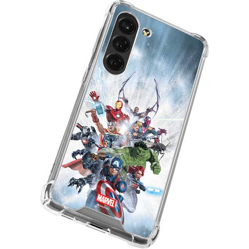 Marvel Avengers Assembled Galaxy S23 Clear Case