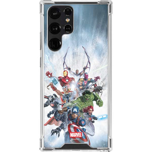 Marvel Avengers Assembled Galaxy S23 Ultra Clear Case
