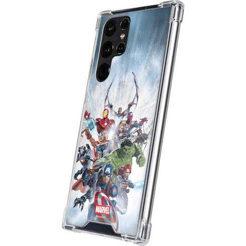Marvel Avengers Assembled Galaxy S23 Ultra Clear Case