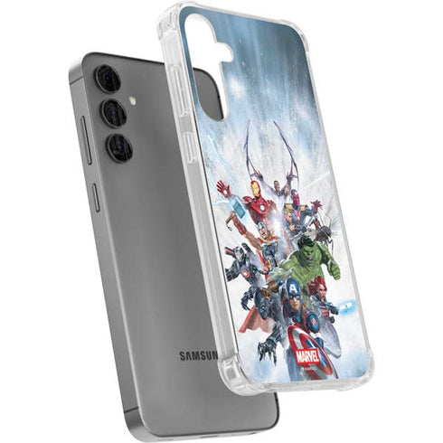 Marvel Avengers Assembled Galaxy S24 Plus Clear Case
