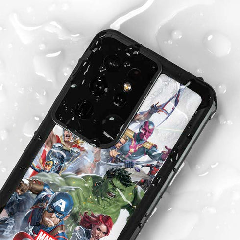 Marvel Avengers Assembled Galaxy S24 Ultra Waterproof Case