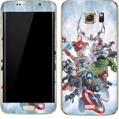 Marvel Avengers Assembled Galaxy S7 Edge Skin