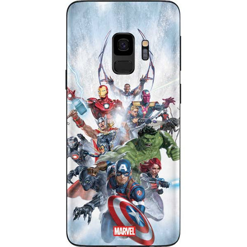 Marvel Avengers Assembled Galaxy S9 Skin