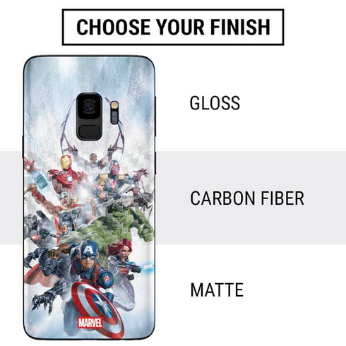 Marvel Avengers Assembled Galaxy S9 Skin