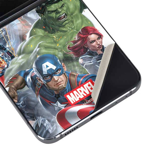 Marvel Avengers Assembled Galaxy Z Flip5 5G Skin