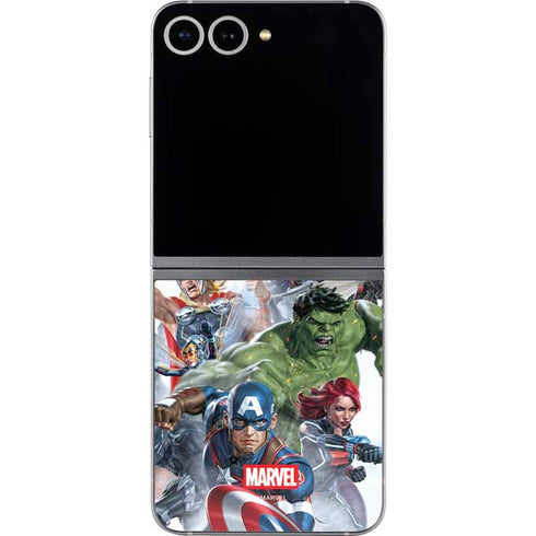 Marvel Avengers Assembled Galaxy Z Flip6 Skin