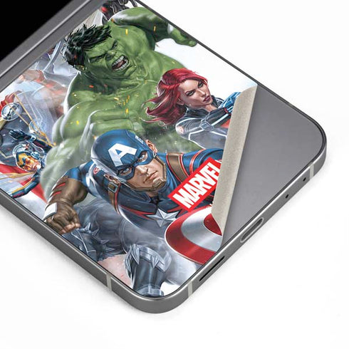 Marvel Avengers Assembled Galaxy Z Flip6 Skin