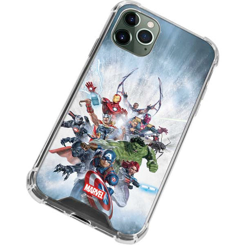 Marvel Avengers Assembled iPhone 11 Pro Max Clear Case