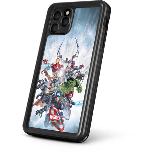 Marvel Avengers Assembled iPhone 11 Pro Max Waterproof Case