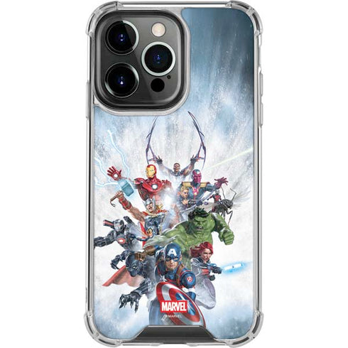 Marvel Avengers Assembled iPhone 13 Pro Clear Case