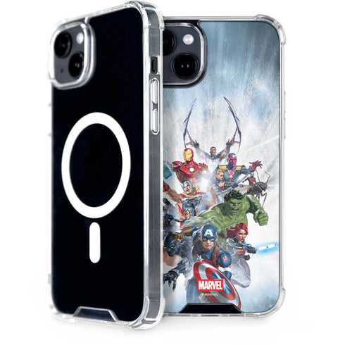 Marvel Avengers Assembled iPhone 15 Plus MagSafe Case