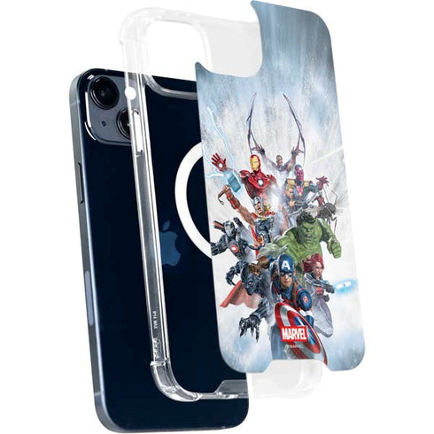 Marvel Avengers Assembled iPhone 15 Plus MagSafe Case