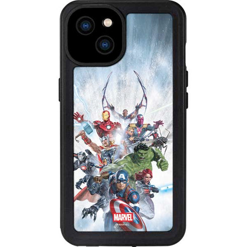 Marvel Avengers Assembled iPhone 15 Plus Waterproof Case