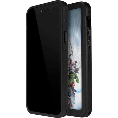Marvel Avengers Assembled iPhone 15 Plus Waterproof Case
