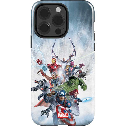 Marvel Avengers Assembled iPhone 15 Pro Impact Case