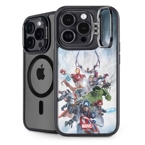Marvel Avengers Assembled iPhone 15 Pro Kickstand Case