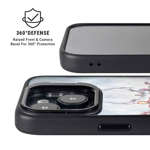 Marvel Avengers Assembled iPhone 16 Kickstand Case