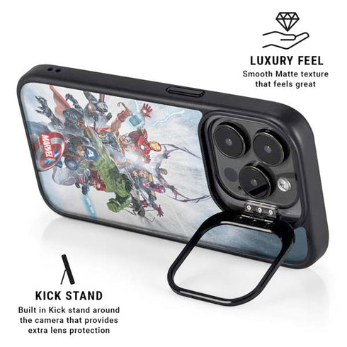 Marvel Avengers Assembled iPhone 16 Pro Max Kickstand Case