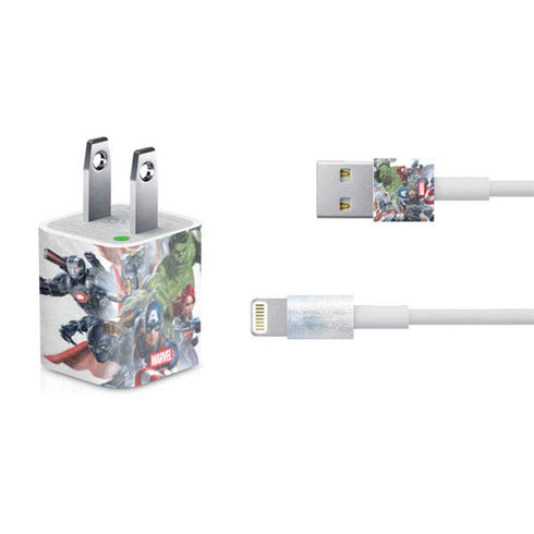 Marvel Avengers Assembled iPhone Charger (5W USB) Skin
