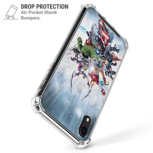 Marvel Avengers Assembled iPhone XR Clear Case