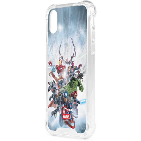Marvel Avengers Assembled iPhone XS Clear Case