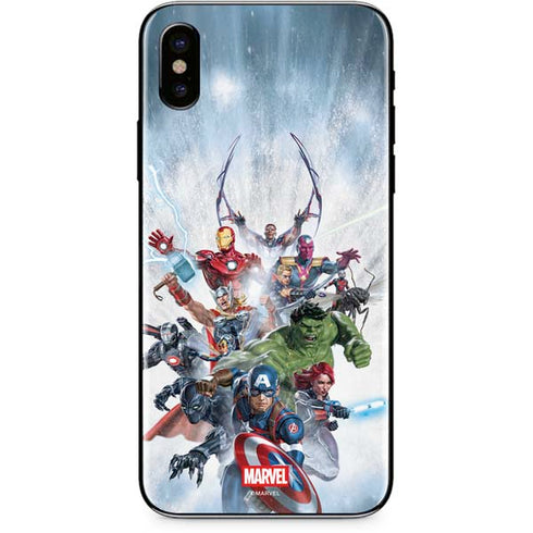 Marvel Avengers Assembled iPhone XS Skin
