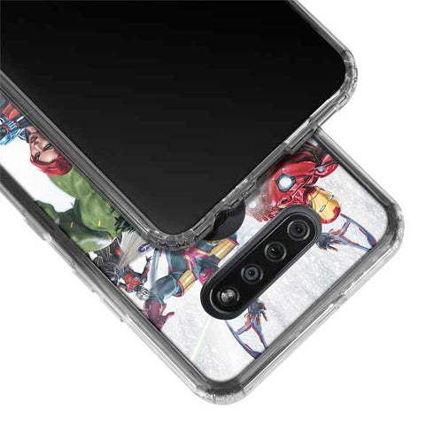 Marvel Avengers Assembled LG K51/Q51 Clear Case