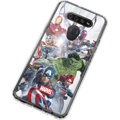 Marvel Avengers Assembled LG K51/Q51 Clear Case
