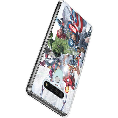 Marvel Avengers Assembled LG Stylo 6 Clear Case