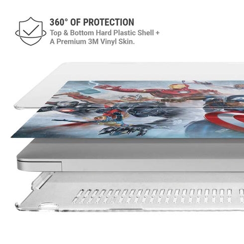 Marvel Avengers Assembled MacBook Pro 16in (2021-25) Case plus Skin