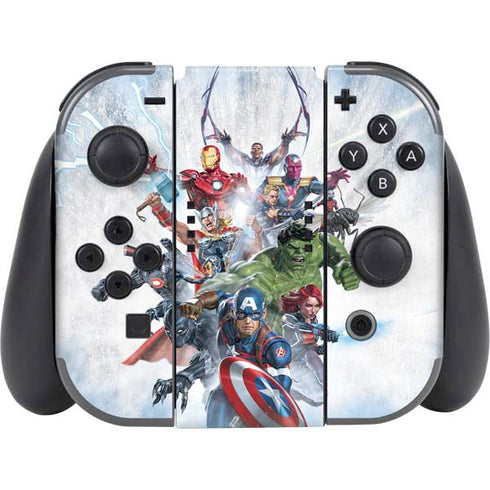 Marvel Avengers Assembled Nintendo Switch (2017-2021) Joy-Con Controller Skin