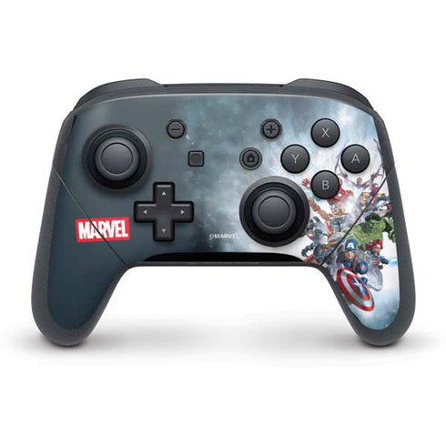Marvel Avengers Assembled Nintendo Switch Pro Controller Skin