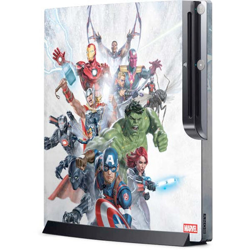 Marvel Avengers Assembled Playstation 3 & PS3 Slim Skin