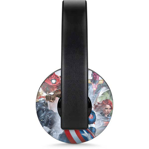 Marvel Avengers Assembled PlayStation 4 Gold Wireless Headset Skin