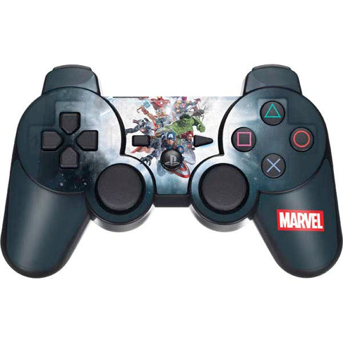 Marvel Avengers Assembled PS3 Dual Shock wireless controller Skin