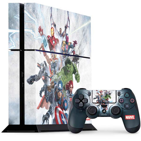 Marvel Avengers Assembled PS4 Console and Controller Bundle Skin