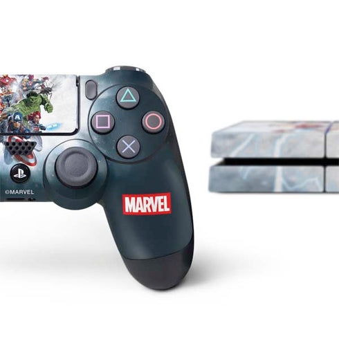Marvel Avengers Assembled PS4 Console and Controller Bundle Skin