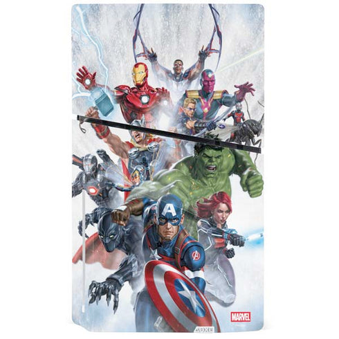 Marvel Avengers Assembled PS5 Slim Disk Console Skin
