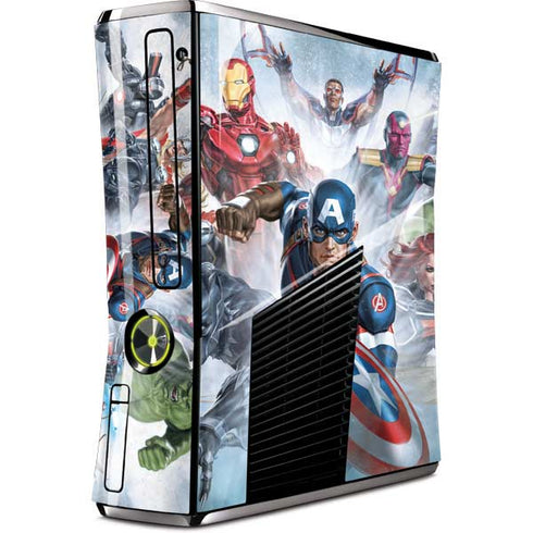Marvel Avengers Assembled Xbox 360 Slim (2010) Skin