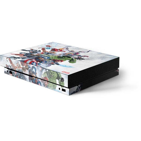 Marvel Avengers Assembled Xbox One X Console Skin