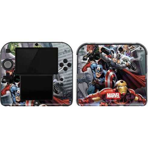 Marvel Avengers Attack Nintendo 2DS Skin