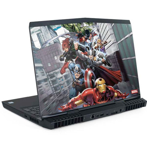 Marvel Avengers Attack Dell Alienware Skin