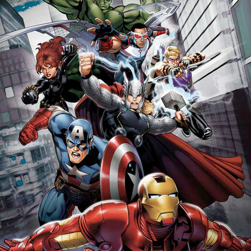 Marvel Avengers Attack Dell Alienware Skin