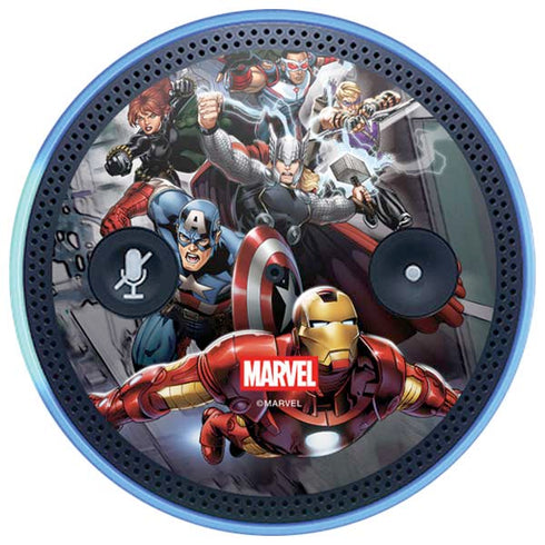 Marvel Avengers Attack Amazon Echo Skin