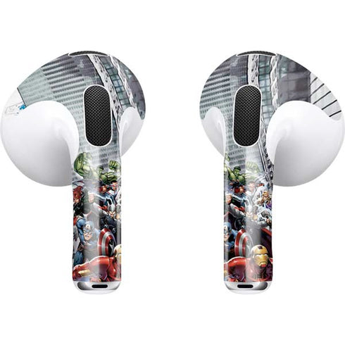Marvel Avengers Attack Apple AirPods (3rd Gen 2021) Skin