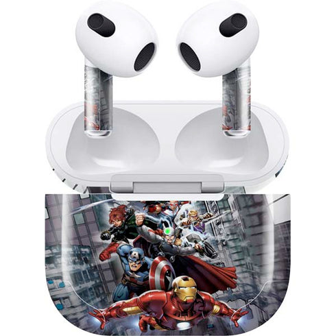 Marvel Avengers Attack Apple AirPods (3rd Gen 2021) Skin