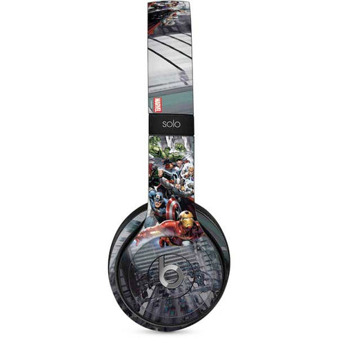 Marvel Avengers Attack Beats Solo 2 Wired Skin