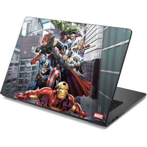 Marvel Avengers Attack Dell Chromebook Skin
