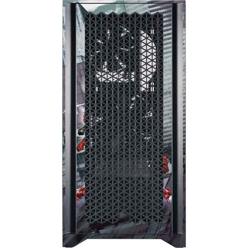 Marvel Avengers Attack Corsair 4000D Tempered Glass Mid-Tower ATX Case Skin